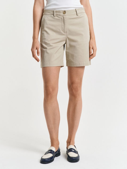 Gant Women's Bermuda Shorts Beige