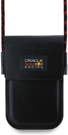 Red Bull Pu Carbon Phone Bag Black