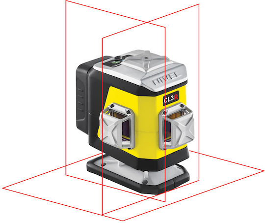 Cross Laser Level Nivel System Cl3r 3d Multifunctional Red Laser 3 Laser Planes 360 Degrees