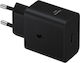 Samsung Charger Without Cable with USB-C Port 45W Power Delivery / Quick Charge 2.0 Blacks (EP-T4511NBEGEU)