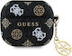 Guess Peony Charm Case in Black color for Apple...
