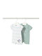 Mayoral Baby Bodysuit Set Short-Sleeved Petrol 2pcs