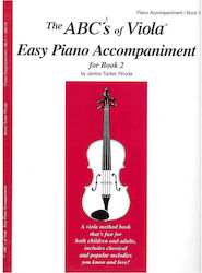 Rhoda Abcs Viola Easy Piano Accompaniment Book 2