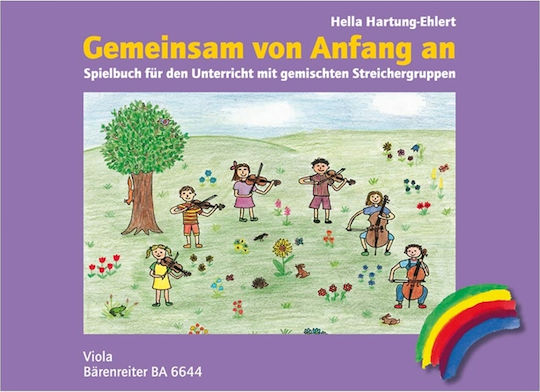 Barenreiter Hartung-Ehlert Împreună de la început Carte pentru violă