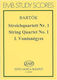 Bartok Streichquartett N.1