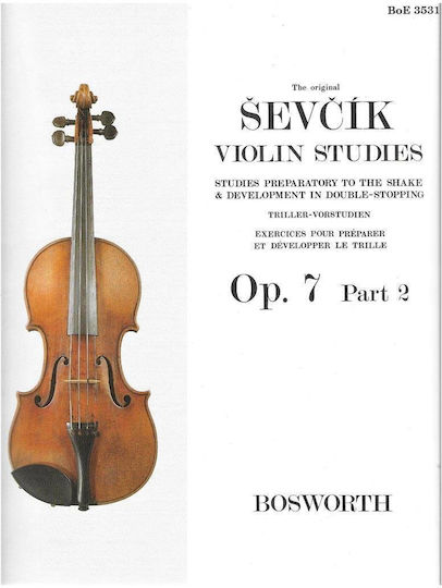 Sevcik Otakar School Violin Technique Opus 7 Part 2
