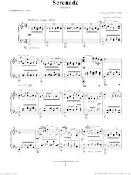 Schubert Serenade Difficulty Schubert Serenade Difficulty
