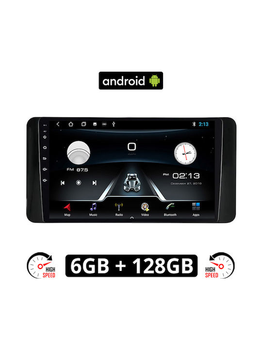 Car Audio System for Skoda Scala 2019 (Bluetooth/USB/AUX/WiFi/GPS/Apple-Carplay/Android-Auto) with Touch Screen 10"
