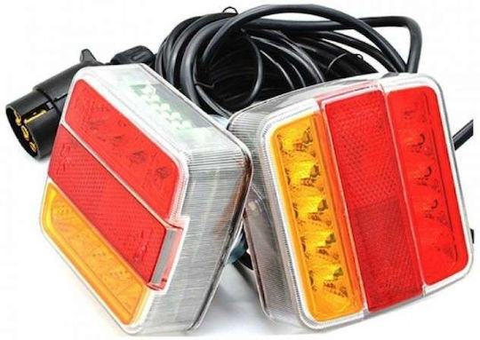 Φως Τρέιλερ LED με Μαγνήτη 12V 1τμχ