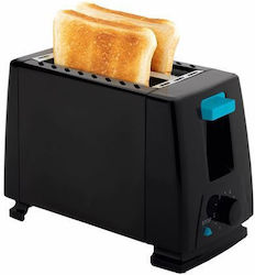 Toaster 2 Slots 650W Black