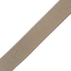 Beige Polyester Strap 2.5cm Meter