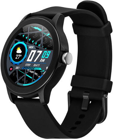 Tracer SMK3 Slay 42mm Smartwatch with Heart Rate Monitor (Black)