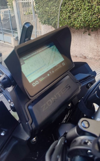 Motorrad-Instrumentenschutz Daytona T310 Triumph Daytona Schwarz