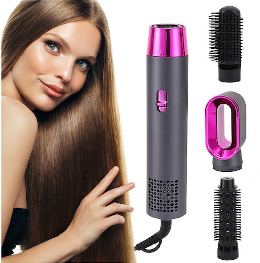 Ceramic Electric Hair Brush with Air for Curls 750W