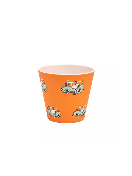 QuyCup Tasse Espresso aus Porzellan Orange 90ml