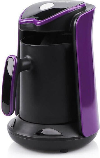 Cafetieră electrică grecească 600W cu Capacitate 300ml Violet