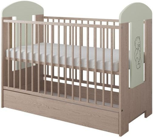 Lucky Brown Baby Crib