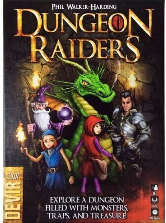 Επιτραπέζιο Παιχνίδι Dungeon Raiders (2021 Edition) για 3-5 Παίκτες 8+ Ετών Devir