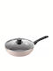 Ballarini Ledro Tigaie Cu capac din Aluminiu cu Strat Ceramic 28cm