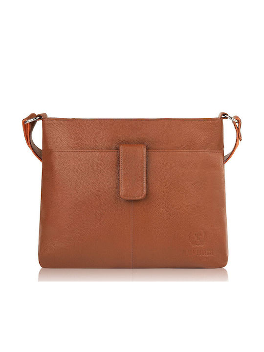 Leather Women's Bag Shoulder Silver