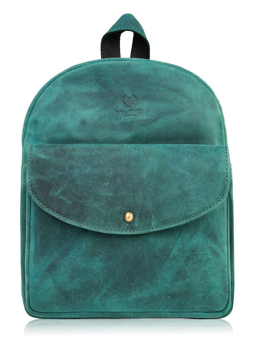 Paolo Peruzzi Leder Damentasche Rucksack Grün