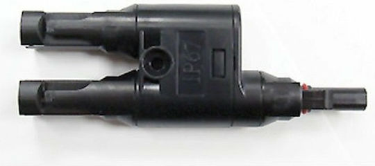 MC4 Branch Connector Y Type 4-6mm² 25A 2 Male 1 Female Fc40b0510007