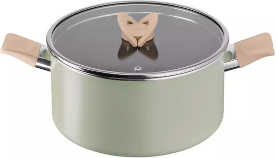 Tefal Blossom Tiefer Topf aus Aluminium 5.2Es / 24cm