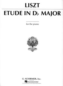 Franz Liszt Etude In Db Major Schirmer Editions