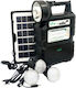 Solar Lighting System With Flash Light 3 Lamps Radio And USB Charger 38381298