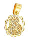 Dio Jewellery Lab Pendant Kids Talisman Double Sided with the Virgin Mary made of Silver 2FYM
