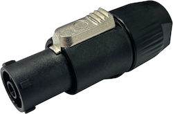 Powercon True1 Power Input Plug Extension 3pc-bk-ip Lx-audio Black Ip65 57501-210 Powercon True1 Power Input Plug Extension 3pc-bk-ip Lx-audio Black Ip65 57501-210