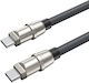 BWOO Regular la Cablu Lightning 27W Gri 0.3m