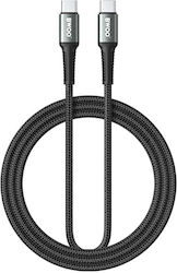 BWOO USB 2.0 USB-C male - USB-C 60W 3m