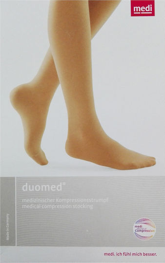 Medi Socks Calf High Open Compression Class 1 Beige