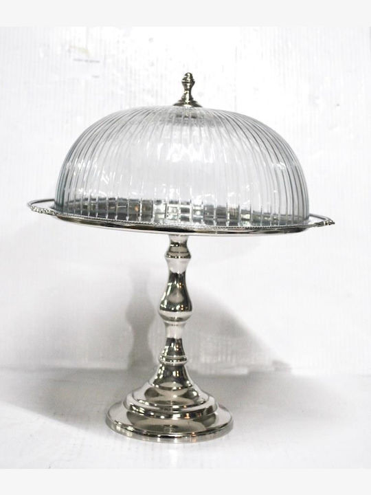 Karvounis 26822 Metallische Kuchenteller