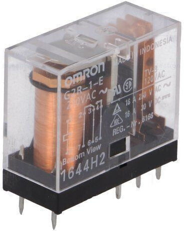 Relais Subminiatur 2p 230V AC 16A/250V AC 16A/30V DC