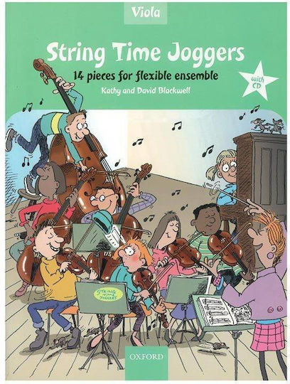 Kathy David Blackwell String Time Joggers Viola Book & Cd