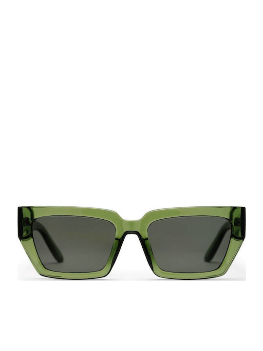 Chpo Damen Sonnenbrille mit Grün Kunststoff Ges...