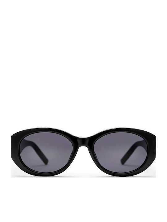 Chpo Women's Sunglasses with Black Plastic Frame and Gray Lens 16135AA