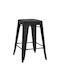Stool for Bar Outdoor Melita-pro Black Checkmate 43x43x67cm