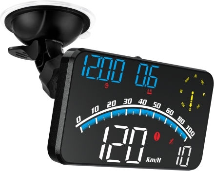 Ψηφιακό Όργανο Head Up Display, Ταχύμετρο, Ρολόι και Πυξίδα Αυτοκινήτου