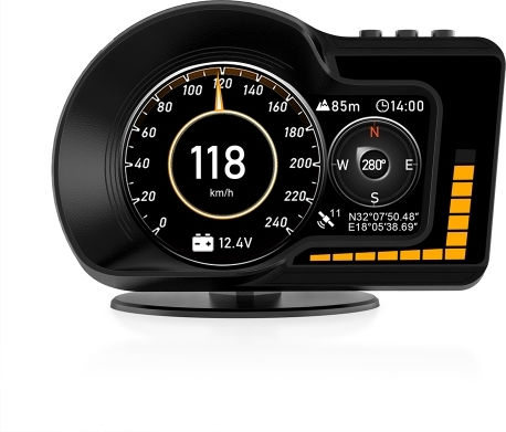 Ψηφιακό Όργανο Head Up Display, OBD2, Θερμοκρασίας Νερού, Θερμοκρασίας Λαδιού και Πίεση Λαδιού Αυτοκινήτου