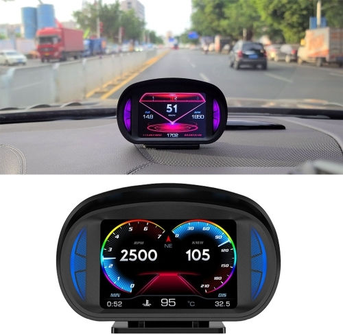Ψηφιακό Όργανο OBD2, Head Up Display, Θερμοκρασίας Νερού, Πίεση Λαδιού, Πίεσης Καυσίμου και Θερμοκρασίας Λαδιού Αυτοκινήτου