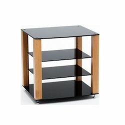Custom Design Cuba 504 Oak Black Glass