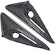 Tesla 2024 Model 3 Fenders Side Badges Camera Cover Glossy Carbon Fiber Texture
