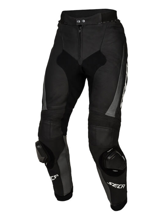 Seca SRS II Pantaloni De Călărie Pentru Bărbați Vară Din Piele Negru/Titanium