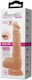 Beautiful Dildo με Όρχεις και Βεντούζα Flesh 25cm