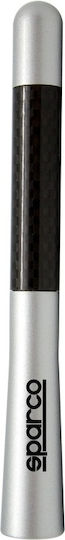 Sparco Car Antenna Roof Threaded in Black Color