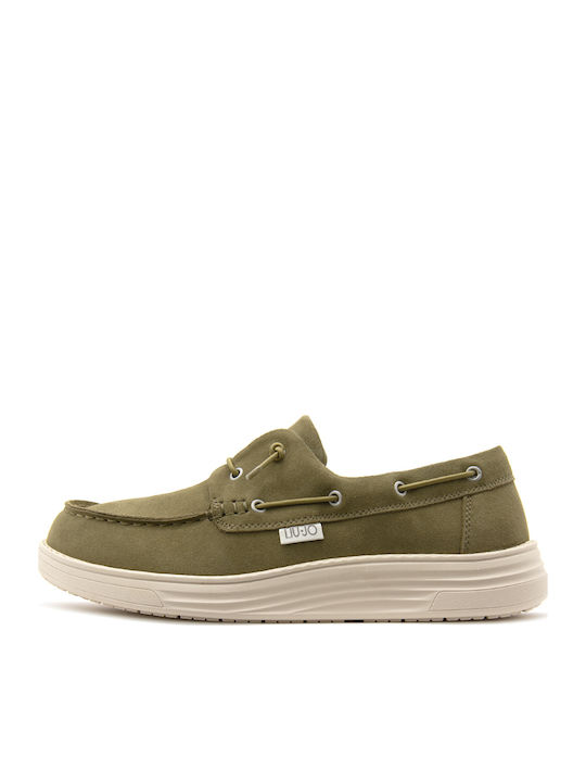 Liu Jo Men's Green Moccasins