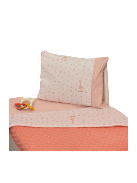 Baby Oliver Blanket Nursery Swaddling Blankets Cotton Pink 75x100cm